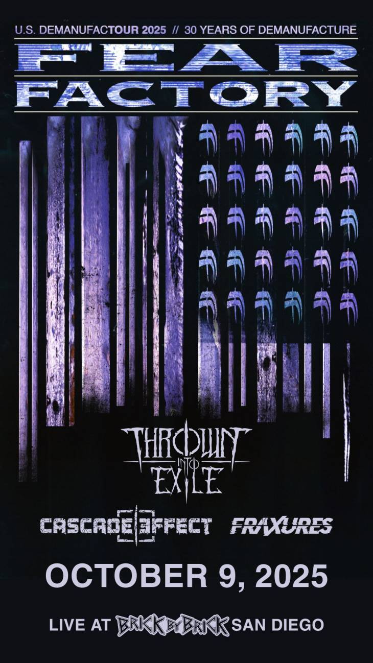 Fraxures with FEAR FACTORY